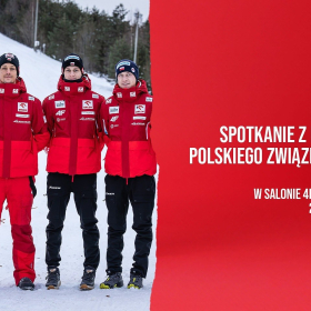 Świąteczne spotkanie ze skoczkami narciarskimi i reprezentantami PZN w sklepie 4F Zakopane-Krupówki