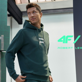 Robert Lewandowski visits 4F and presents latest 4F×RL9 collection 