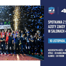 Spotkania z siatkarzami Grupy Azoty ZAKSY Kędzierzyn-Koźle z okazji premiery strojów na sezon 2023/2024 siatkarskiej Ligi Mistrzów