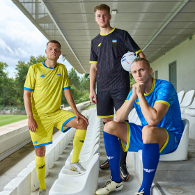 The Ukrainian national football team will wear 4F uniforms at the Paris Olympics