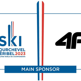 4F sponsors the most important ski event of the year - FIS Alpine Ski World Championships Courchevel-Meribel 2023 