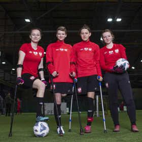 Pierwsze wspólne zgrupowanie juniorskich i kobiecych drużyn ampfutbolowych pod Patronatem Fundacji 4F Pomaga