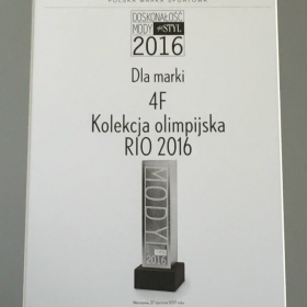 Uznanie dla kolekcji olimpijskiej RIO 2016